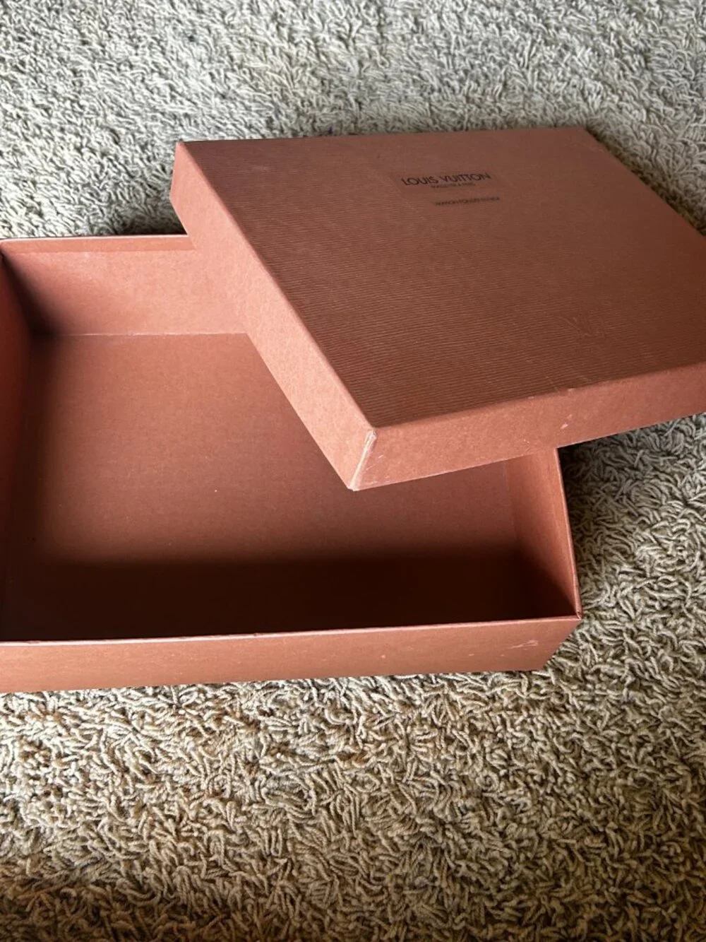 LOUIS VUITTON Empty Box 11.75"X9.5"X3.5" Great Condition! - Picture 4 of 4